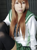 [Cosplay] 2013.04.09  Big boobs Saya Takagi 性感制服诱惑(140)